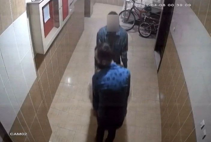 Kömür sobası hırsızları kamerada -2