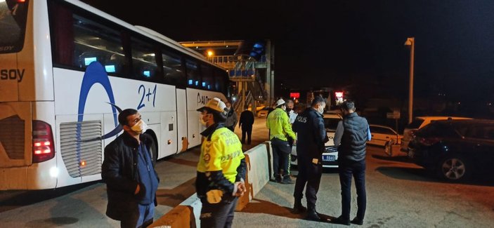 Biletsiz yolcu taşıyan otobüsteki çift, HES sorgulamasında 'riskli grup'ta çıktı -2
