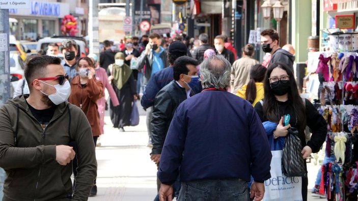 En fazla vaka artışının yaşandığı Zonguldak'ta cadde ve sokaklarda yoğunluk -1