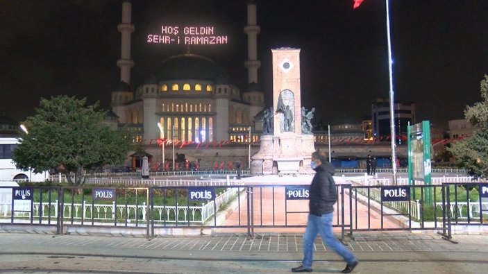 1 Mayıs öncesi Taksim'de güvenlik önlemleri