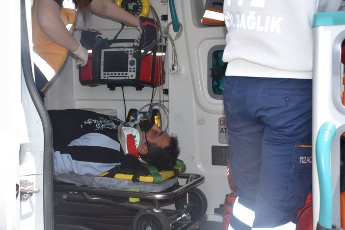 Edirne'de at arabasına çarpan kurye yaralandı