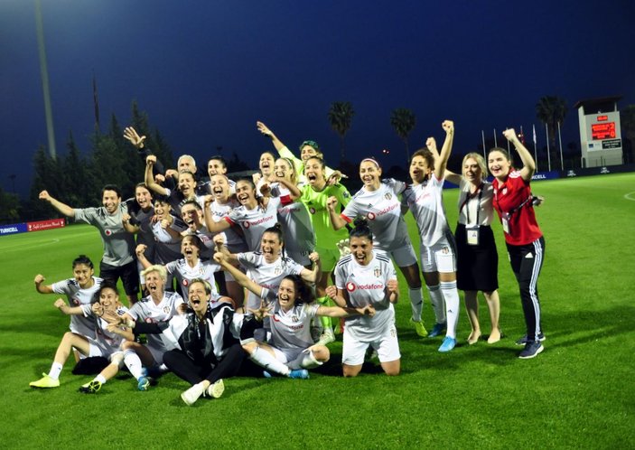 Beşiktaş kadın futbol liginde şampiyon