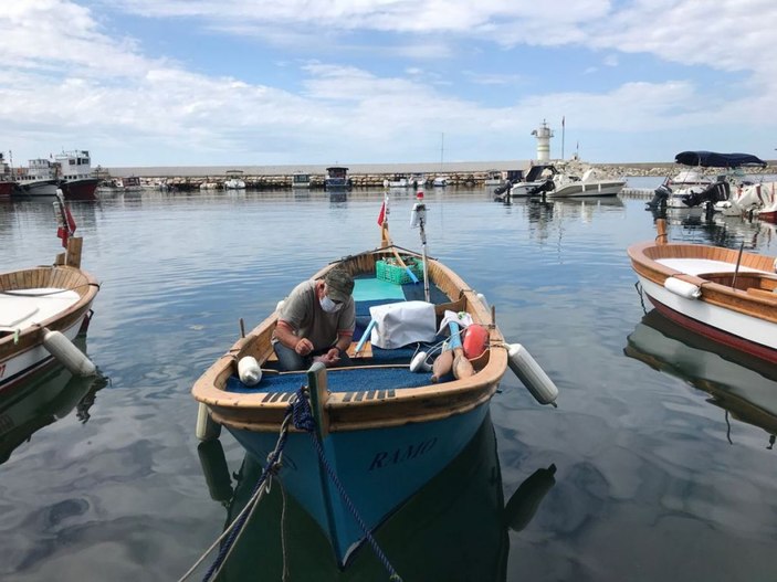 Marmara'daki müsilaj balıkçıları erken paydos ettirdi; Beş aydır evlerine ekmek götüremiyorlar  -7