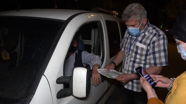 Kırıkkale'de '7 devlete gidebilirim' diyen sürücünün aracı trafikten men edildi