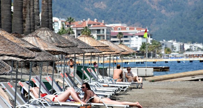 Marmaris'te turist