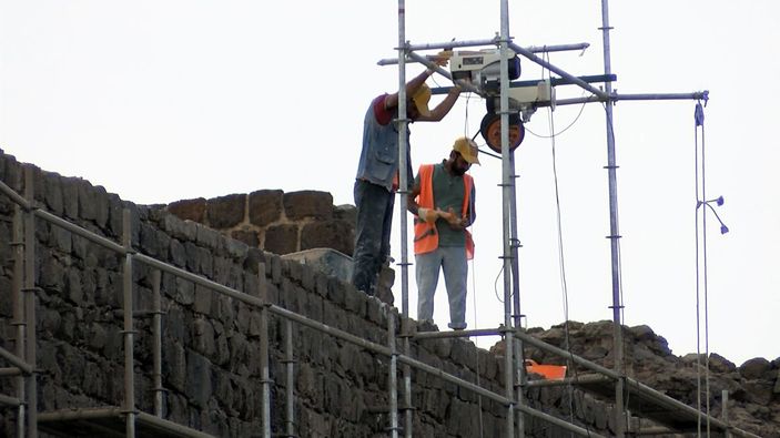 Diyarbakır surlarında restorasyon sürüyor, pandemi sonrası hedef 5 milyon turist -8
