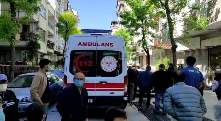 İnşaattaki asansör boşluğuna düşüp, yaralandı -2