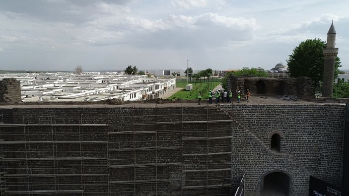 Diyarbakır surlarında restorasyon sürüyor, pandemi sonrası hedef 5 milyon turist -4