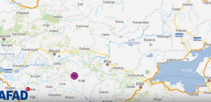 Diyarbakır'da 3.9 büyüklüğünde deprem -1