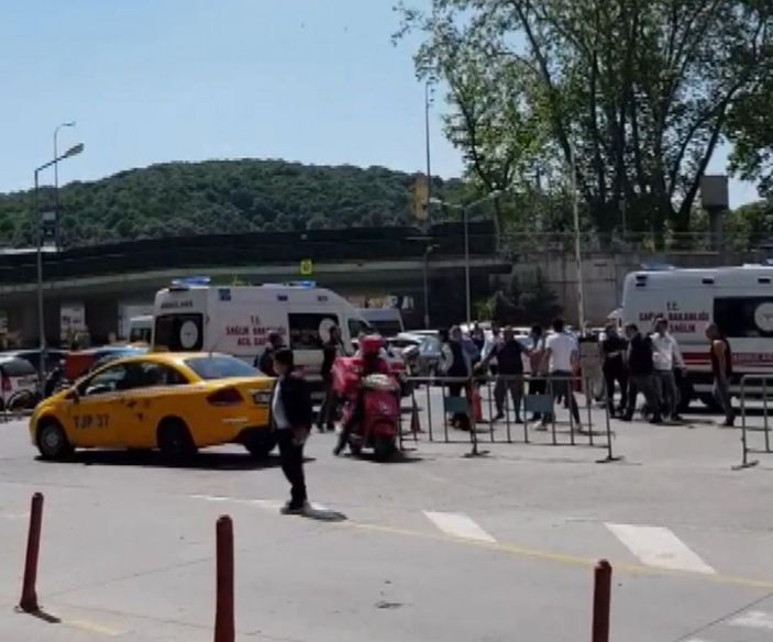 Sarıyer'de akrabaların kavgası hastanede devam etti