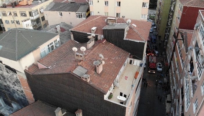 Şişli’de 6 katlı bina, çökme riski nedeniyle tahliye edildi
