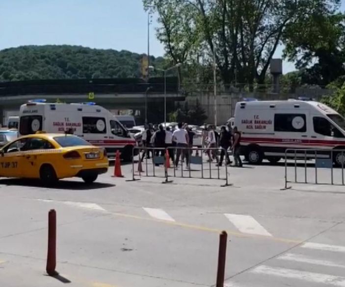 Sarıyer'de akrabaların kavgası hastanede devam etti