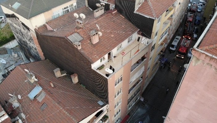 Şişli’de 6 katlı bina, çökme riski nedeniyle tahliye edildi