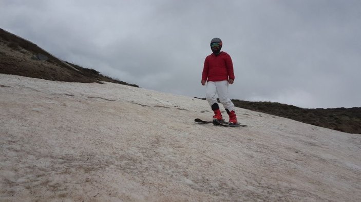 (Özel haber) Mayıs ayında kayak keyfi -10