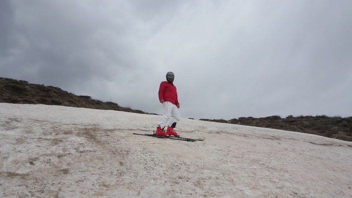 (Özel haber) Mayıs ayında kayak keyfi -2