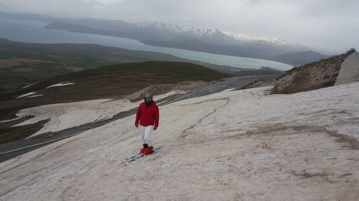 (Özel haber) Mayıs ayında kayak keyfi -11