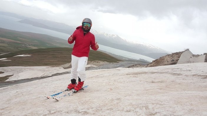 (Özel haber) Mayıs ayında kayak keyfi -12