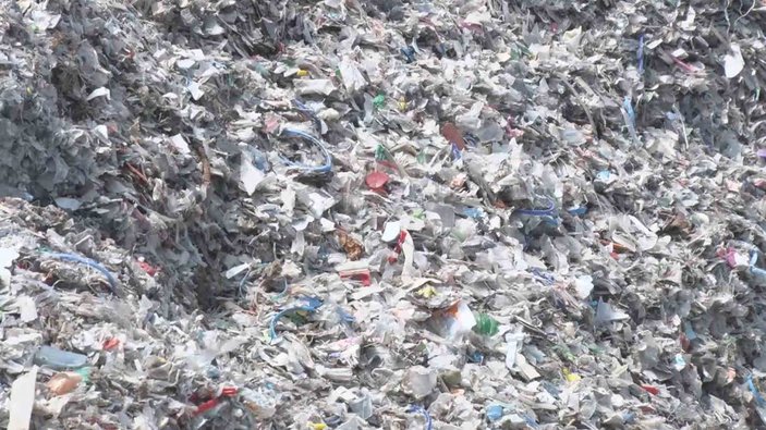 Alibeyköy Barajı plastik atık