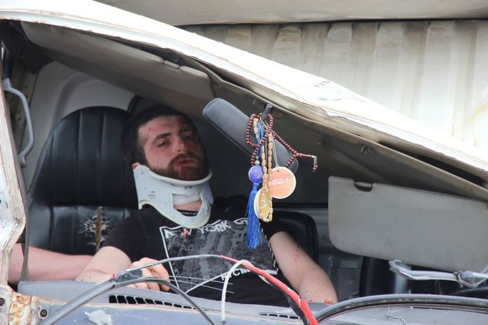 Kocaeli kamyonet kaza