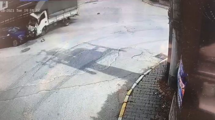 Kocaeli kamyonet kaza