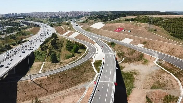 Kuzey Marmara Otoyolu Projesi'nin son bölümü de bitti