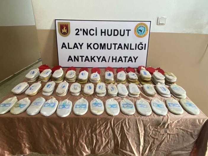 Hatay'da su tankerine gizlenmiş 18 kilo esrar ele geçirildi