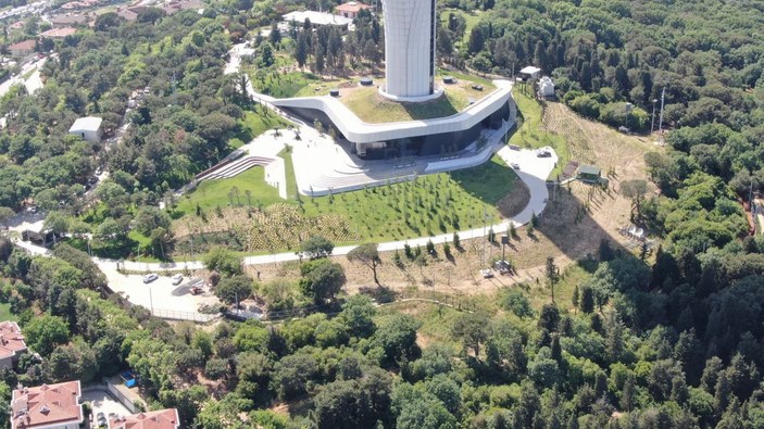 İstanbul'un yeni sembolu Çamlıca Kulesi'nde açılış için geri sayım