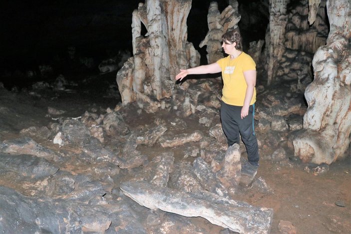 Diyarbakır'daki gizemli mağara, definecilerin talanına uğradı -2