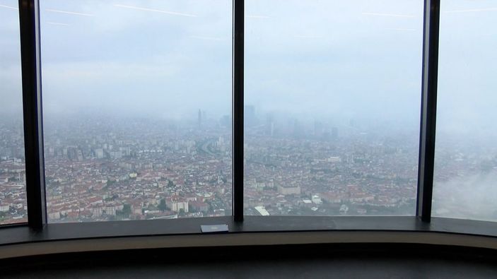 d Çamlıca Kulesi'nden doyumsuz İstanbul manzarası -1