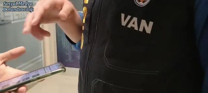 Van'da polis, video ile siber dolandırıcılık tuzaklarına dikkat çekti -1