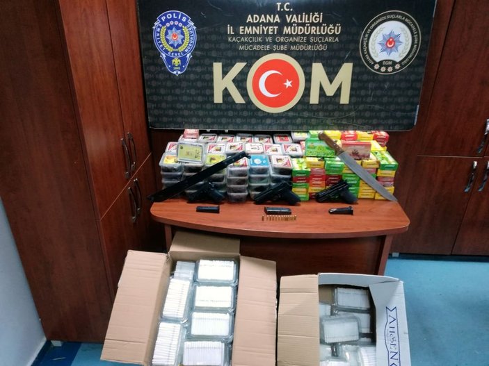 Adana’da tarihi eser ve kaçak tütün operasyonu: 10 gözaltı -5