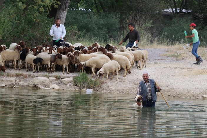 8 asırlık geleneğe, baraj suyu desteği -10