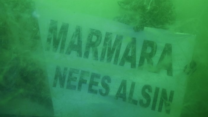 15 metre derinden Marmara Denizi için haykırdılar -8