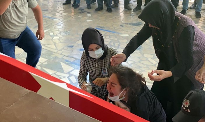 Hatay'daki kazada ölen polis memuru, Osmaniye'de toprağa verildi -2