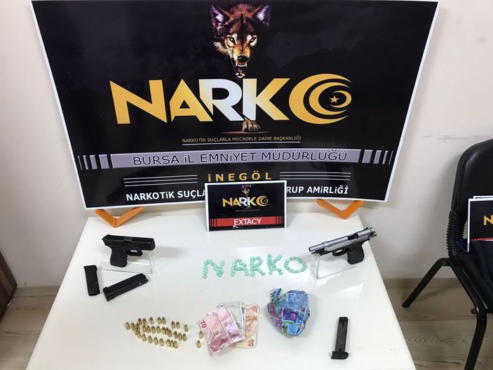 Bursa'da uyuşturucu tacirlerine operasyon; 1 tutuklama -1