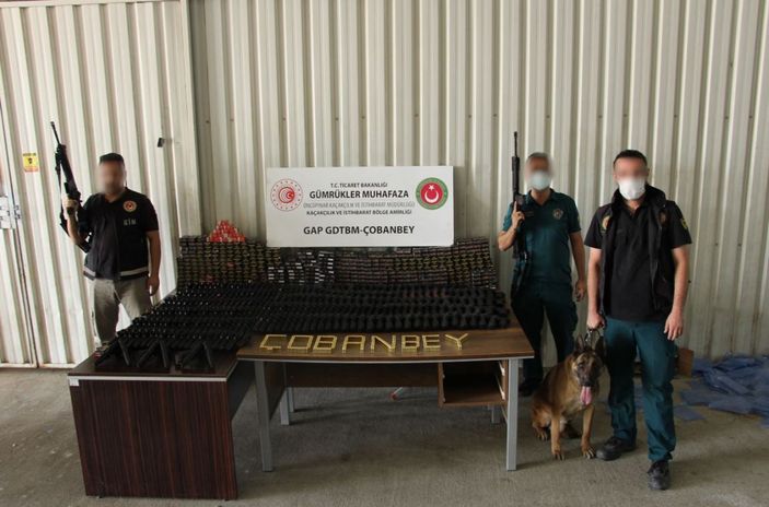 Beton mikserinde 270 kurusıkı tabanca ele geçirildi -2