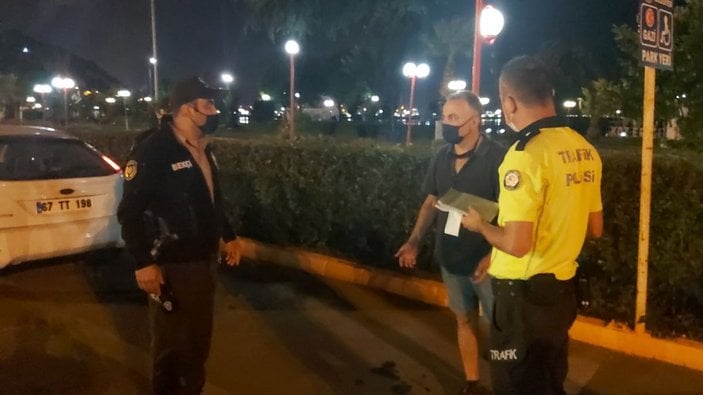 Zonguldak'ta polislere hakaret eden şahıs gözaltına alındı