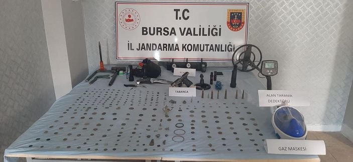 Otomobilde 486 parça tarihi eser ele geçti -1