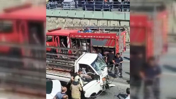 Sultangazi'de direksiyonda epilepsi krizi geçiren sürücü kaza yaptı -4