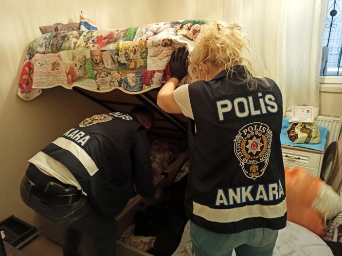 Ankara'da 10 adrese uyuşturucu baskını: 4 gözaltı -2