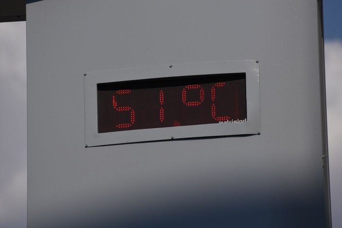Siverek’te termometreler 51 dereceyi gördü