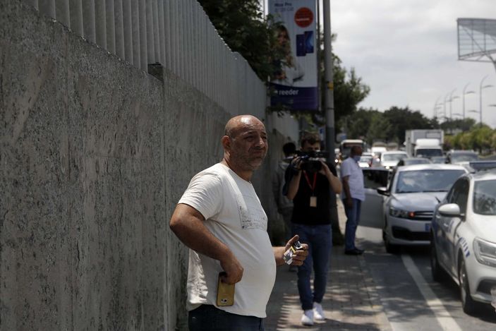 Sarıyer'de lüks gelin arabası yandı -5