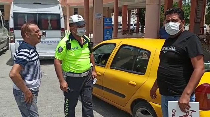 Sivil polise yakalanan korsan taksici 'Yaktın beni' diye ağladı -3