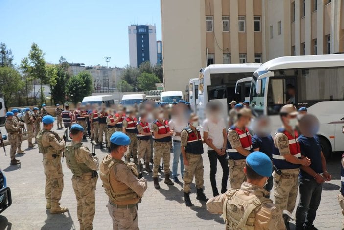 Diyarbakır'da narko-terör operasyonda ikinci dalga: 65 tutuklama -1