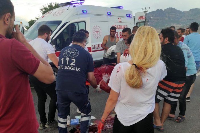 Tunceli'de, motosiklet kazasında kolu toptu -6
