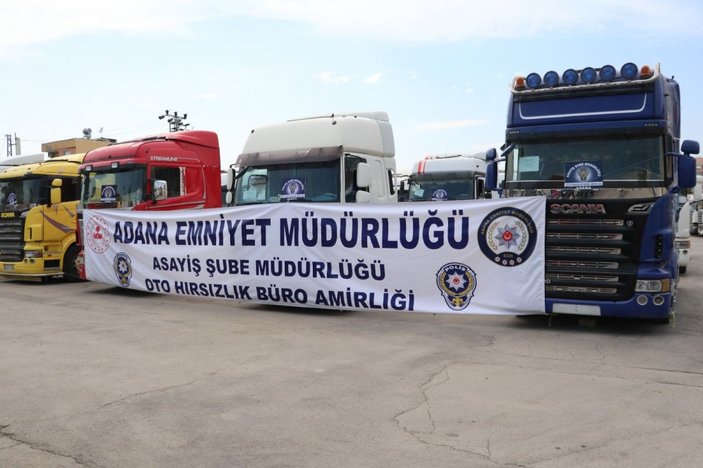 Adana'da 150 milyon liralık change tır operasyonu