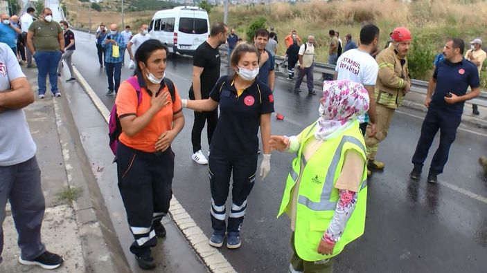d Maltepe'de zincirleme kaza : 2 yaralı -2