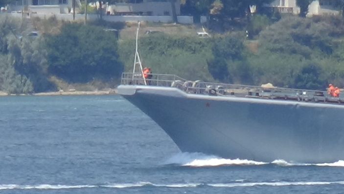 d Rus savaş gemileri, Çanakkale Boğazı’ndan geçti -10