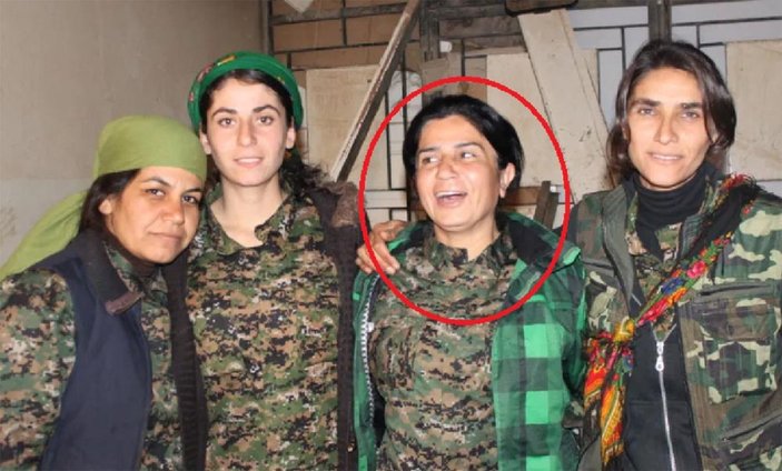 Kayseri'de yakalanan PKK'nın kadın sorumlusunun örgüt fotoğrafları ortaya çıktı -1