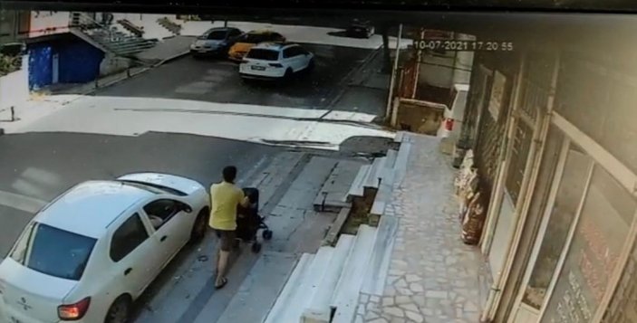 Ataşehir'de bir garip kaza: İçinde sürücüsünün olmadığı otomobil takla attı -3
